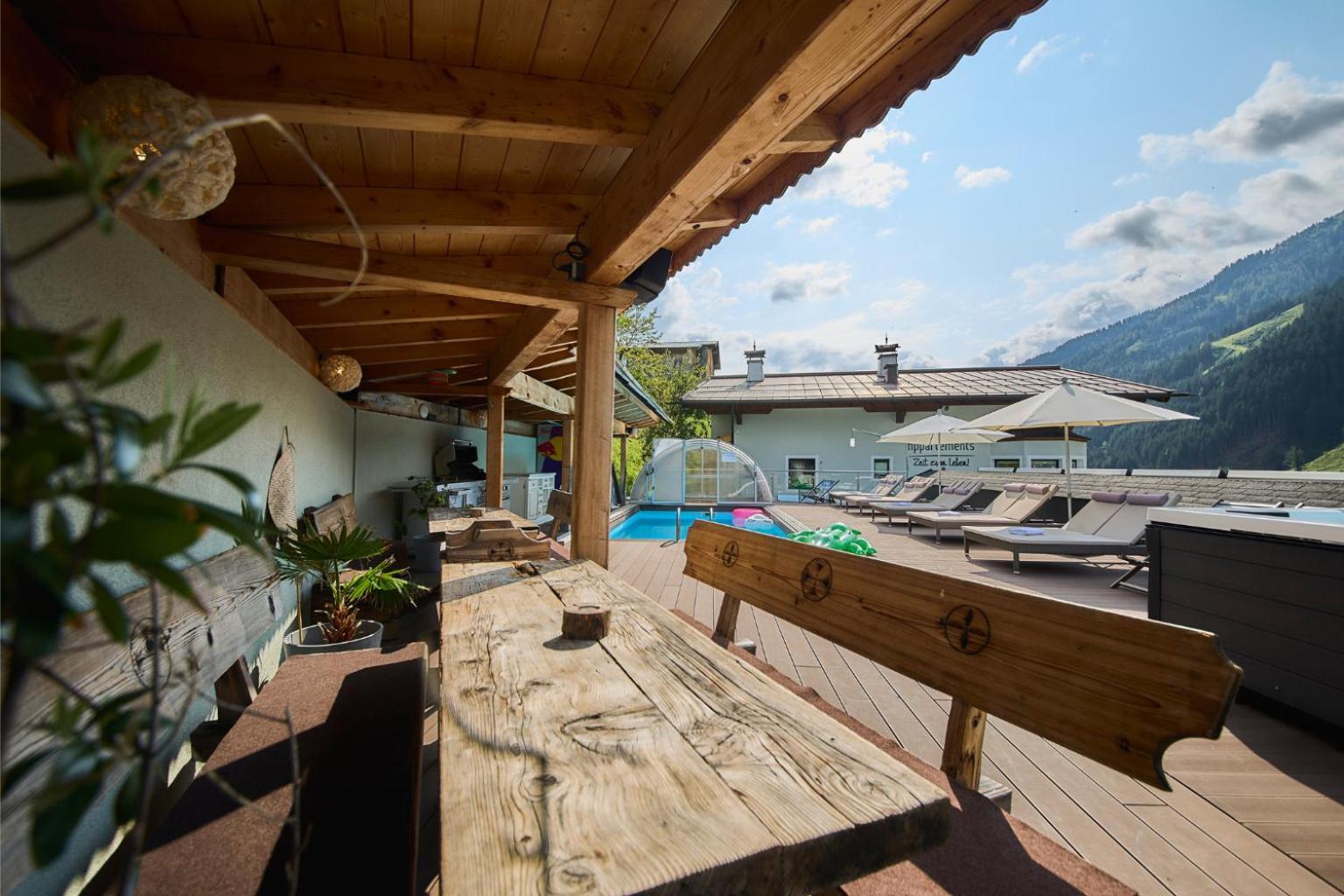 Boutique Appartements ซาลบาคฮินเทอร์เกลมม์ ภายนอก รูปภาพ
